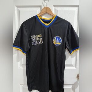 Black Golden State Warriors Kevin Durant T-Shirt Size Small